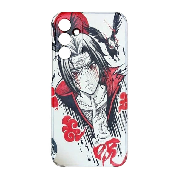 Coque Samsung Galaxy A15 5G itachi blood eyes raven akatsuki