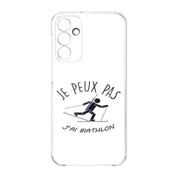 Coque Samsung Galaxy A15 5G Je peux pas j'ai Biathlon