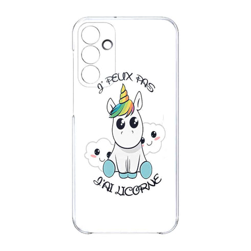 Coque Samsung A15 5g Je Peux pas j'ai Licorne