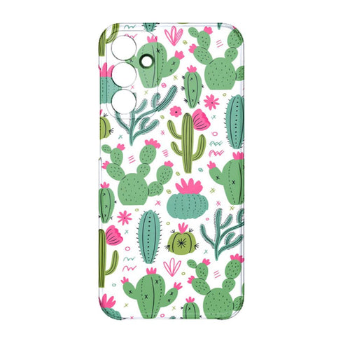Coque Samsung Galaxy A15 5G Minimalist pattern With Cactus Plants