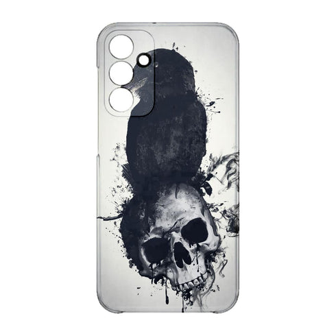 Coque Samsung Galaxy A15 5G Raven and Skull