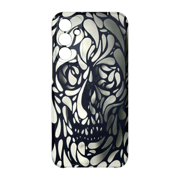 Coque A15 5G Skull White Black