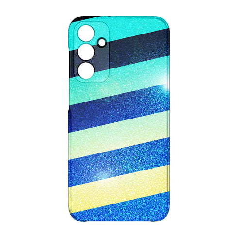 Coque pour Samsung A15 5G Striped colorful glitter