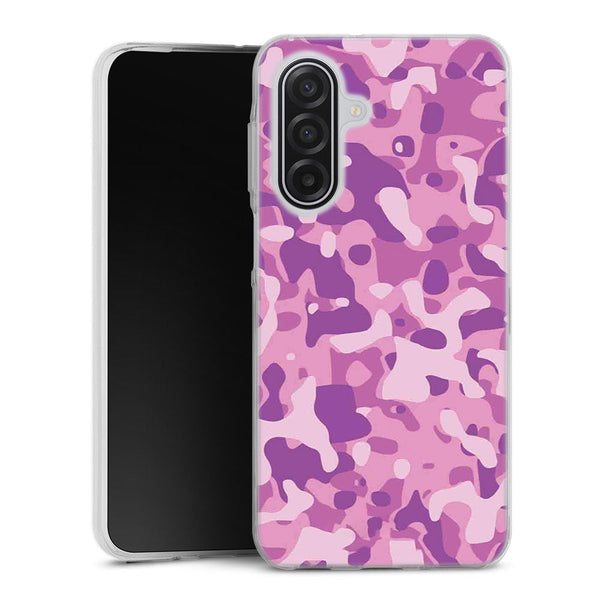 Coque pour Samsung A17 5G Camo Rose Army