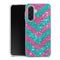 Coque pour Samsung A17 5G Chevrons Strass Violet Rose