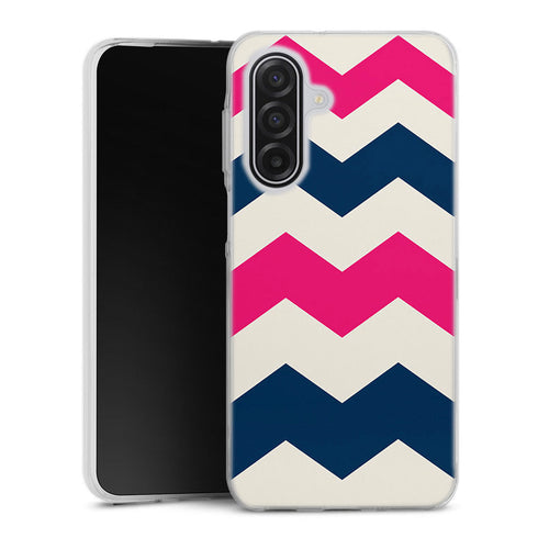 Coque pour Samsung A17 5G Zig Zag Rose