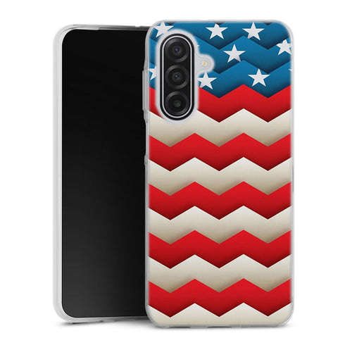 Coque pour Samsung A17 5G Usa Chevrons Vote