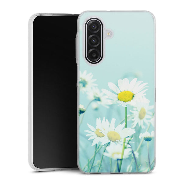 Coque Samsung Galaxy A17 5G Dansing Daisies | Housse silicone, antichocs, protection optimale - Motif floral Paquerettes