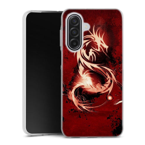 Coque pour Samsung A17 5G Dragon Rouge