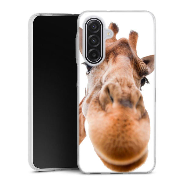Coque Samsung Galaxy A17 5G Drôle de Girafe