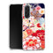 Coque Samsung Galaxy A17 5G fleurs japonais antiques | Housse silicone, antichocs, protection optimale - Motif floral