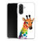 Coque Samsung Galaxy A17 5G Girafe Mulicouleurs