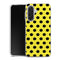 Coque pour Samsung A17 5G Jaune à Pois Noirs