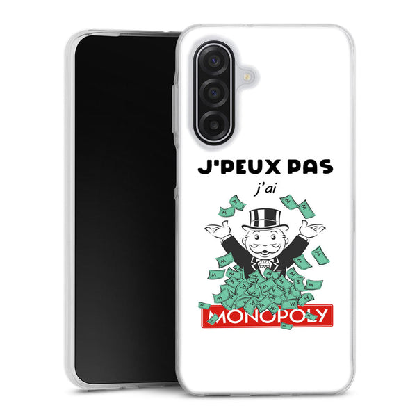 Coque Samsung Galaxy A17 5g Je Peux pas j'ai Monopoly | Housse silicone, Protection optimale - Motif Jeux video Gaming