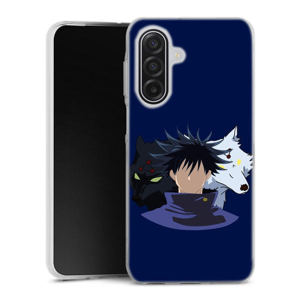Coque Samsung A17 5G Jujutsu Kaisen Megumi Fushiguro Divine Dogs minimalist
