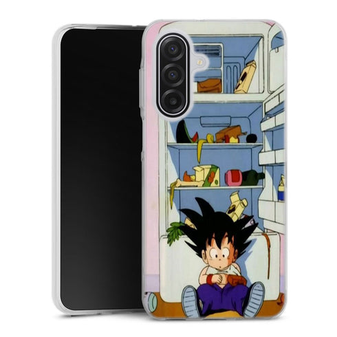 Coque Samsung A17 5G Kid Goku fridge Art Anime Manga