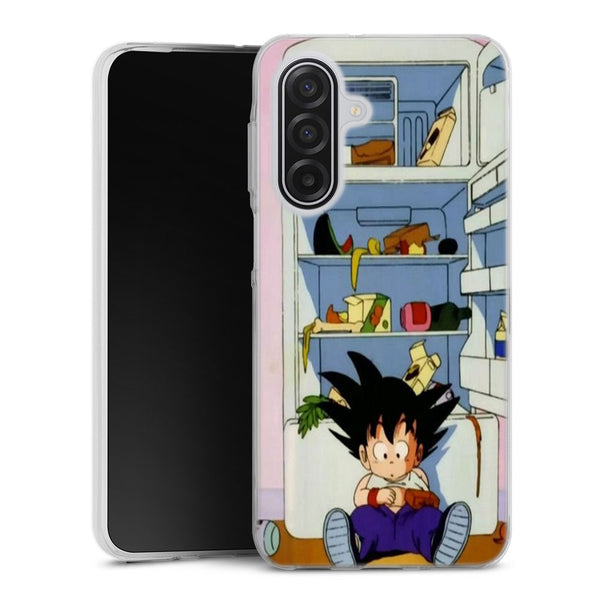 Coque Samsung A17 5G Kid Goku fridge Art Anime Manga