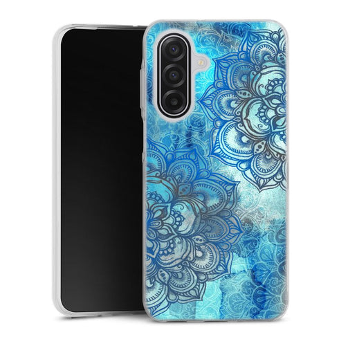Coque pour Samsung A17 5G Blue Lost Mandala