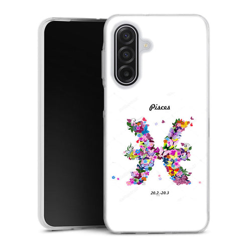 Coque Samsung Galaxy A17 5G Motif Floral Poisson | Housse silicone, antichocs, protection optimale - Motif floral