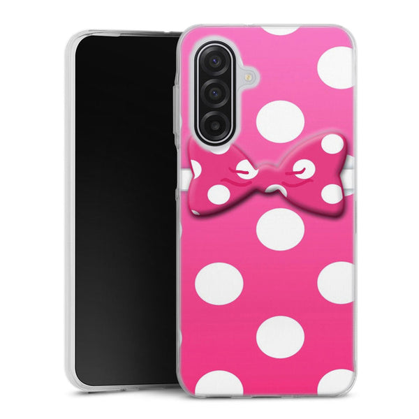 Coque pour Samsung A17 5G Minnie Noeud Rose