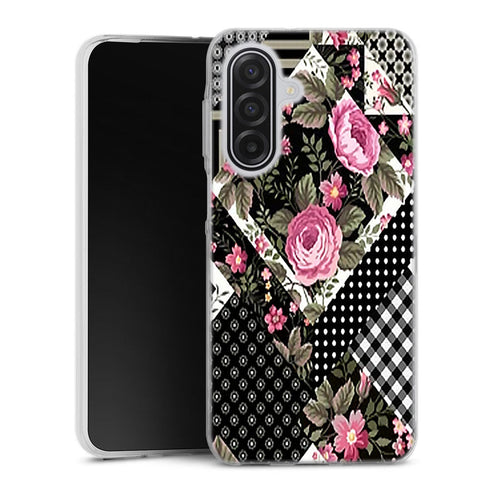Coque Samsung Galaxy A17 5G Patchwork Floral | Housse silicone, antichocs, protection optimale - Motif floral