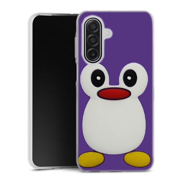 Coque Samsung Galaxy A17 5G Pingouin Violet