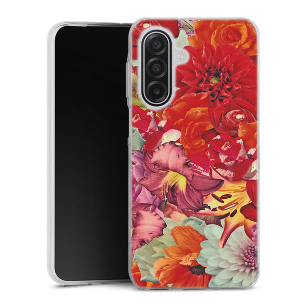Coque Samsung Galaxy A17 5G Rosses | Housse silicone, antichocs, protection optimale - Motif floral