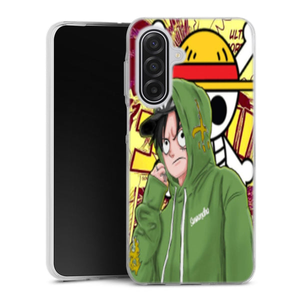 Coque Samsung A17 5G Singe Luffy