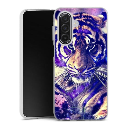 Coque Samsung Galaxy A17 5G Tigre Bleu de Russie