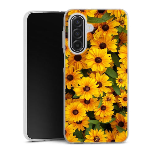 Coque Samsung Galaxy A17 5G Tournesol Party | Housse silicone, antichocs, protection optimale - Motif floral