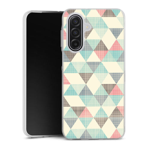 Coque pour Samsung A17 5G Triangles Vintage