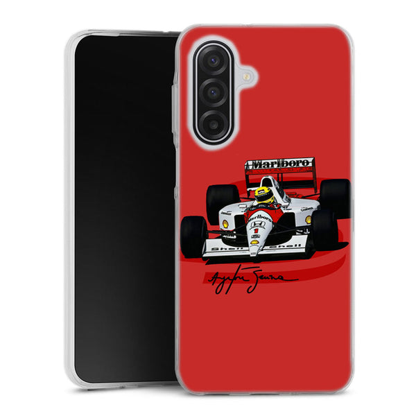 Coque Telephone Samsung A17 5G originale Ayrton Senna Formule 1 King