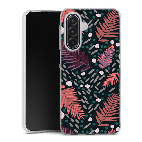 Coque Samsung Galaxy A17 5G Bungalow Nights | Housse silicone, antichocs, protection optimale - Motif floral Violet