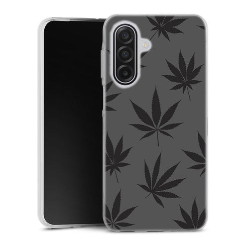 Coque pour Samsung A17 5G Canabis Leaf Pattern