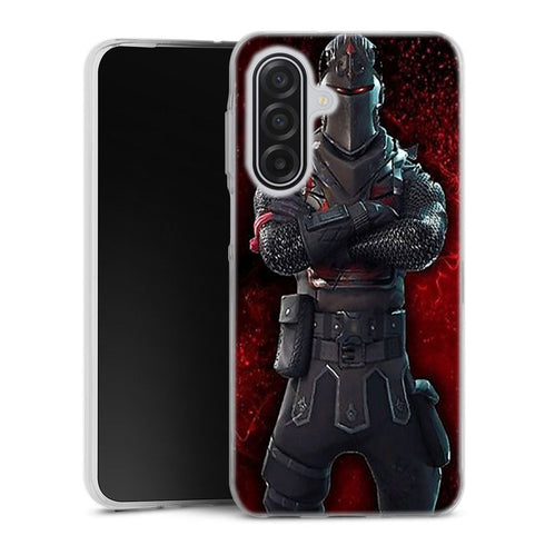 Coque Samsung Galaxy A17 5g Chevalier noir Fortnite | Housse silicone, Protection optimale - Motif Jeux video Gaming