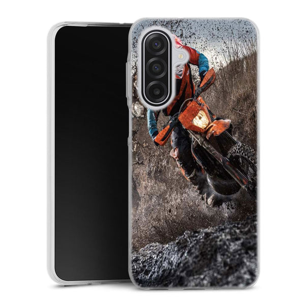 Coque Samsung Galaxy A17 5G Enduro moto circuit