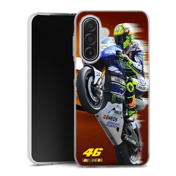 Coque Telephone Samsung A17 5G originale Fan de yamaha en feu vr46 doctors
