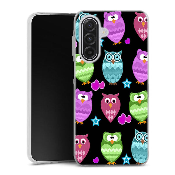 Coque pour Samsung A17 5G Funky owls