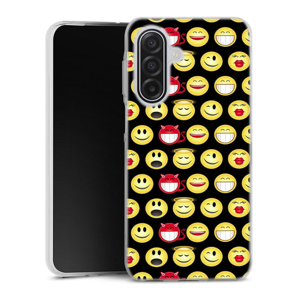 Coque pour Samsung A17 5G Funny smileys