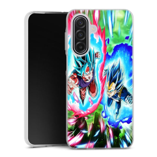 Coque Samsung A17 5G Goku blue Kaioken