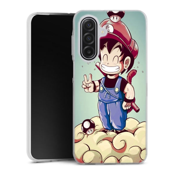 Coque Samsung A17 5G Goku Mario