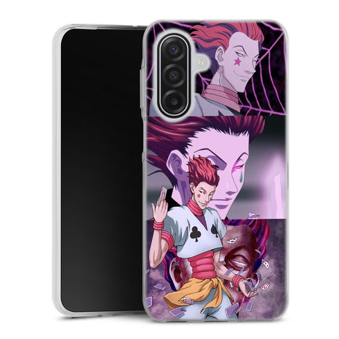 Coque Samsung A17 5G hisoka card hunter x hunter