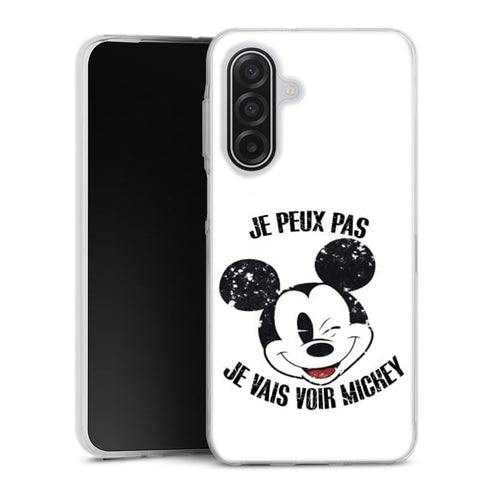 Coque Samsung A17 5G Je peux pas je vais voir Mickey