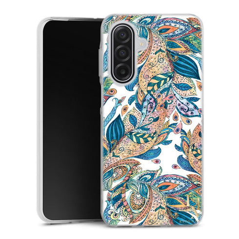 Coque Samsung Galaxy A17 5G Leaf | Housse silicone, antichocs, protection optimale - Motif floral Feuille