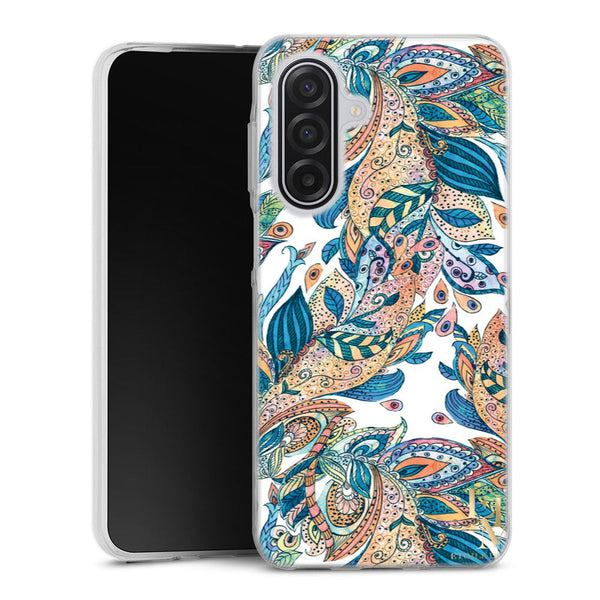 Coque Samsung Galaxy A17 5G Leaf | Housse silicone, antichocs, protection optimale - Motif floral Feuille