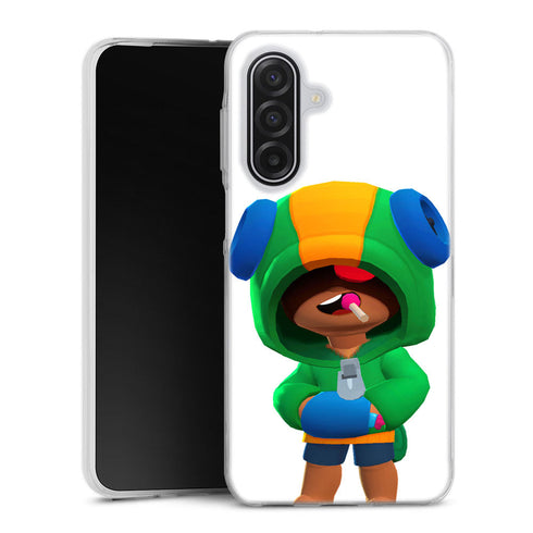 Coque pour Samsung Galaxy A17 5g Leon best brawler chupa | Housse silicone, Protection optimale - Motif Jeux video Gaming