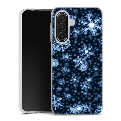 Coque Samsung Galaxy A17 5G Let it Snow | Housse silicone, antichocs, protection optimale - Motif floral Neige