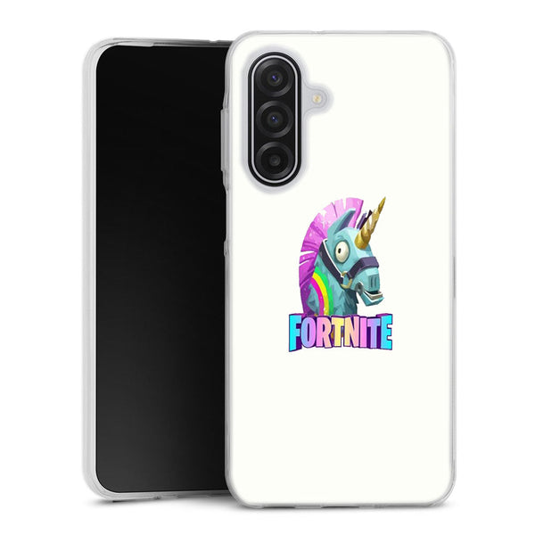 Coque Samsung Galaxy A17 5g Licorne Fortnite | Housse silicone, Protection optimale - Motif Jeux video Gaming