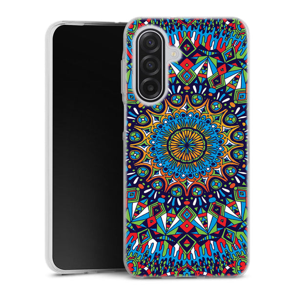 Coque pour Samsung A17 5G Mandala Multicolors creator