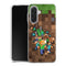 Coque Samsung Galaxy A17 5g Minecraft creeper forest | Housse silicone, Protection optimale - Motif Jeux video Gaming
